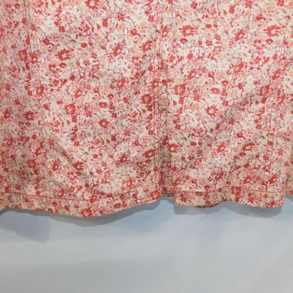 Eddie Bauer Floral Blazer - Red and Cream - Picture 9 of 10